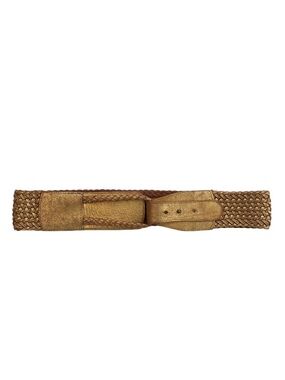 Linea Pelle Vintage Gold Waist Belt
